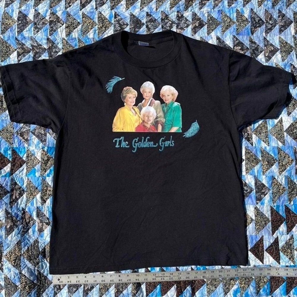 Golden Girls Tee printed on PRO CLUB COMFORT  100% Cotton